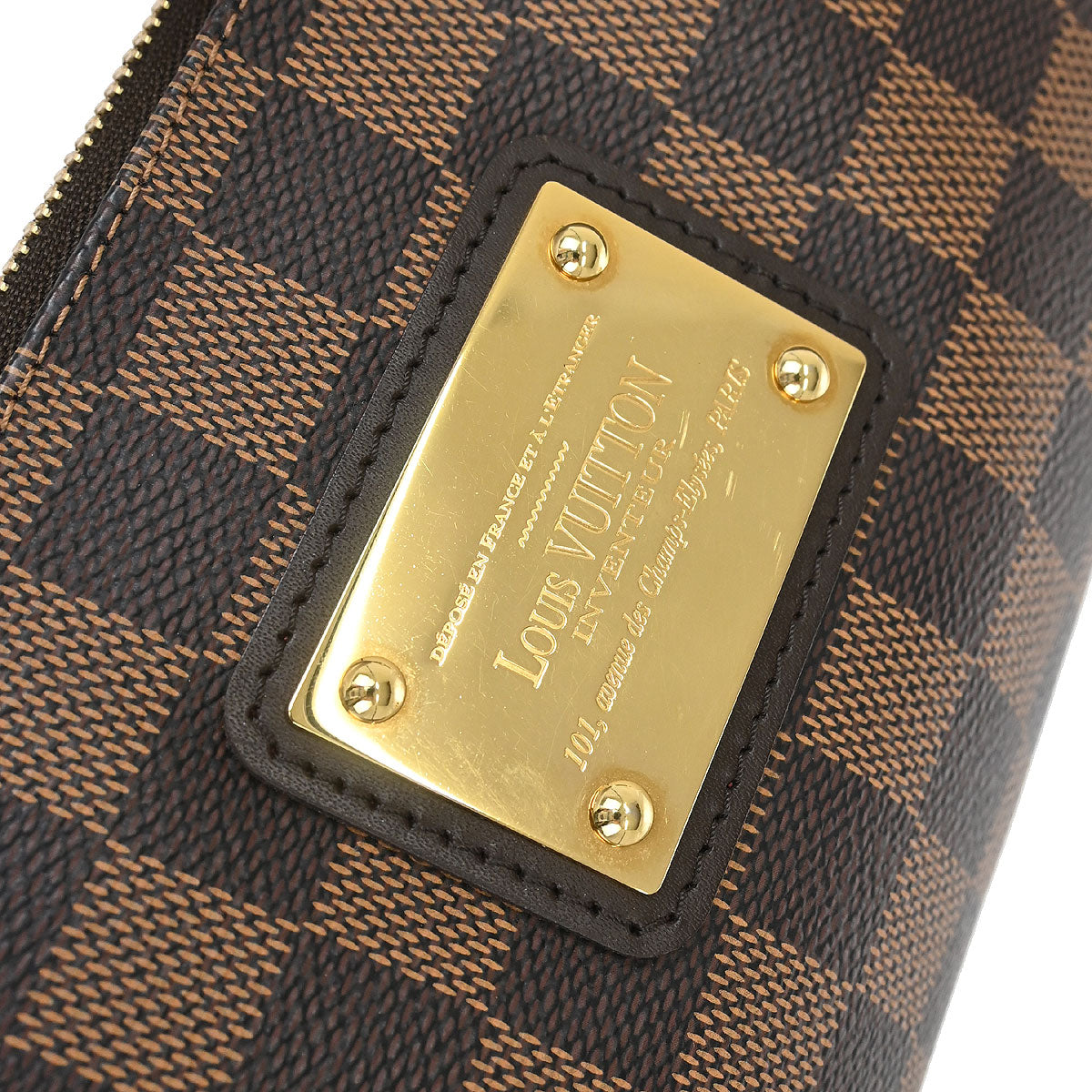 Louis Vuitton Damier Eva 2way Shoulder Chain Handbag N55213