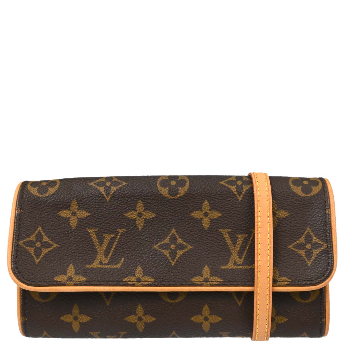 Louis Vuitton Monogram Pochette Twin PM Crossbody Bag M51854