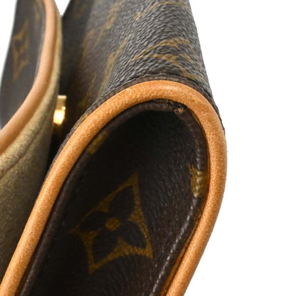Louis Vuitton Monogram Pochette Twin PM Crossbody Bag M51854