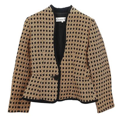 Christian Dior Single Breasted Jacket Beige #36–38