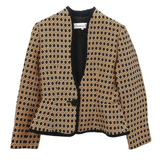 Christian Dior Single Breasted Jacket Beige #36–38