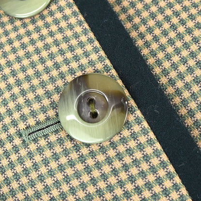 Christian Dior Collarless Jacket Green #36–38