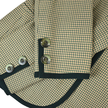 Christian Dior Collarless Jacket Green #36–38
