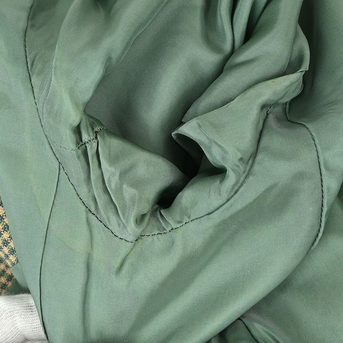 Christian Dior Collarless Jacket Green #36–38