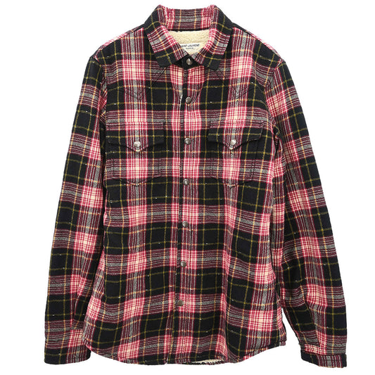 Saint Laurent 2019 Shirt Jacket Red #S