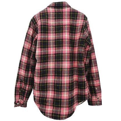 Saint Laurent 2019 Virgin Wool Plaid Check Print Bomber Jacket #S