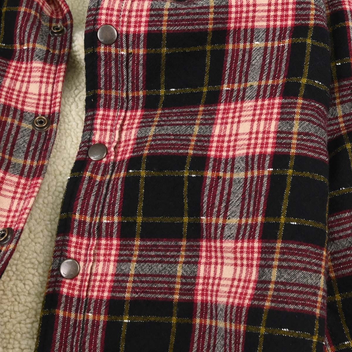 Saint Laurent 2019 Virgin Wool Plaid Check Print Bomber Jacket #S