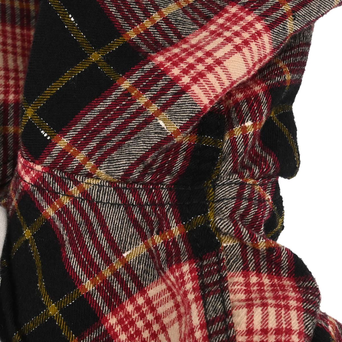Saint Laurent 2019 Virgin Wool Plaid Check Print Bomber Jacket #S