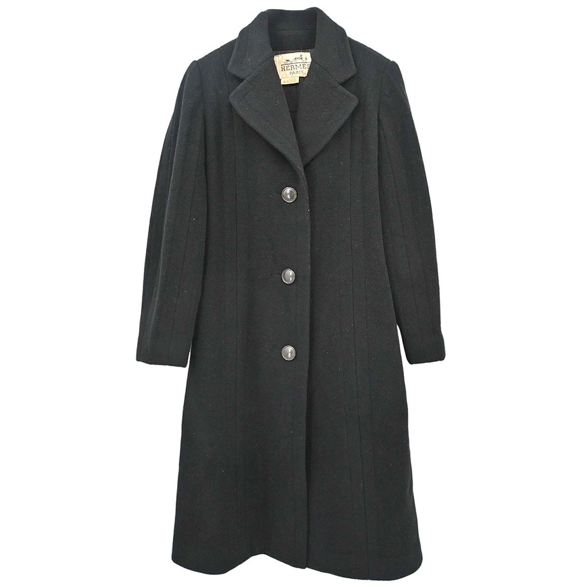 Hermes Coat Black #38