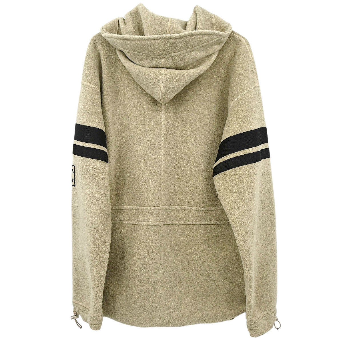 Chanel 2002 Sport Line Zip Up Hooded Jacket Beige #38
