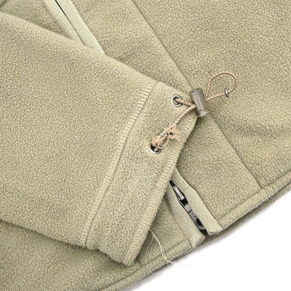 Chanel 2002 Sport Line Zip Up Hooded Jacket Beige #38