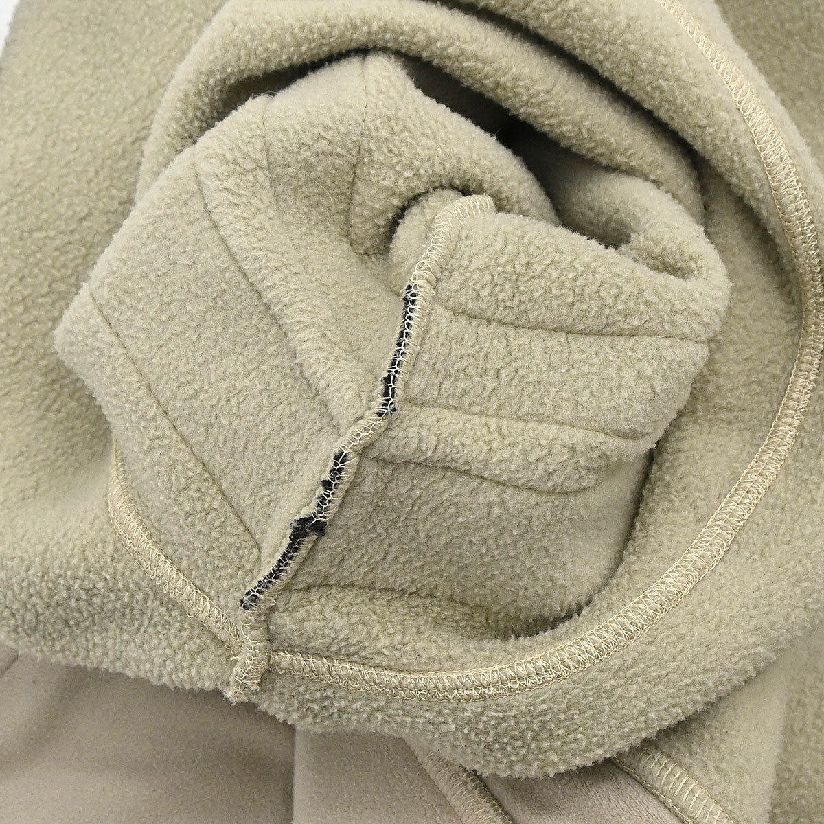 Chanel 2002 Sport Line Zip Up Hooded Jacket Beige #38