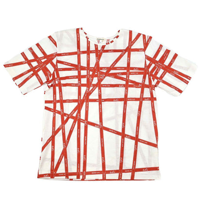 Hermes Short Sleeve T-shirt Top White #L