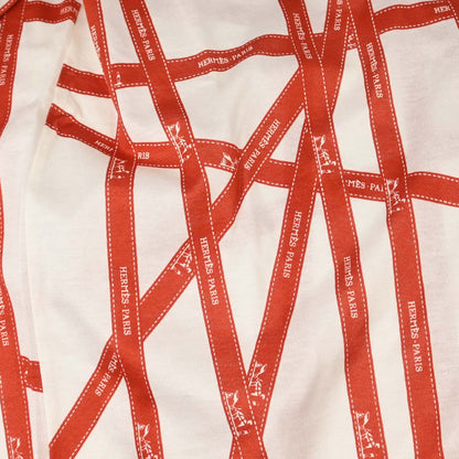 Hermes Short Sleeve T-shirt Top White #L