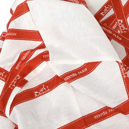 Hermes Short Sleeve T-shirt Top White #L
