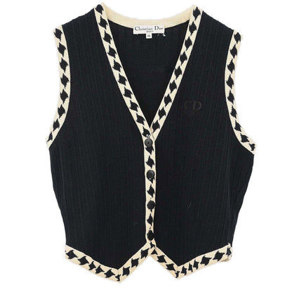 Christian Dior 2004 Sleeveless Vest Top Black #M