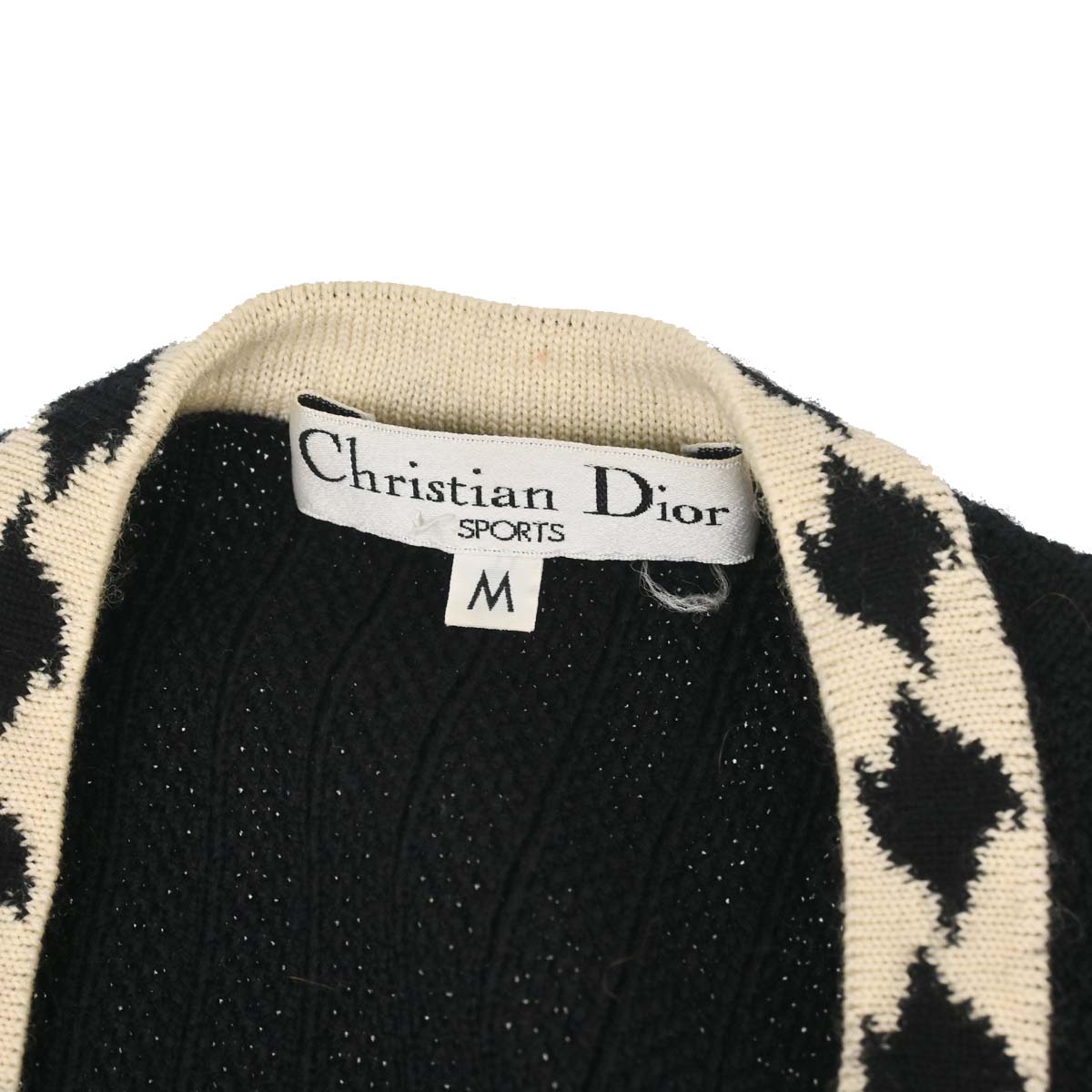 Christian Dior 2004 Sleeveless Vest Top Black #M