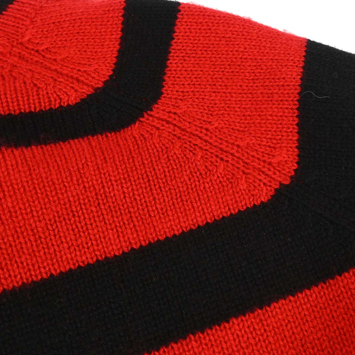 Miu Miu 2019 Striped Sweater Top Red #36