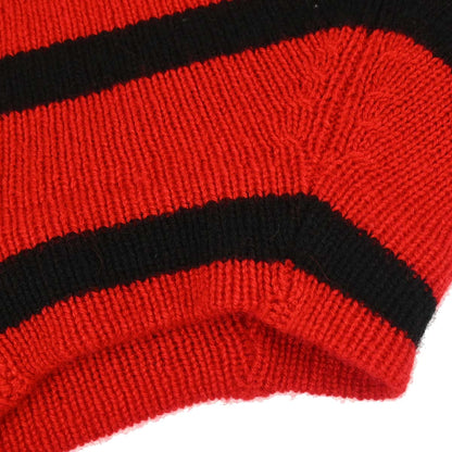 Miu Miu 2019 Striped Sweater Top Red #36