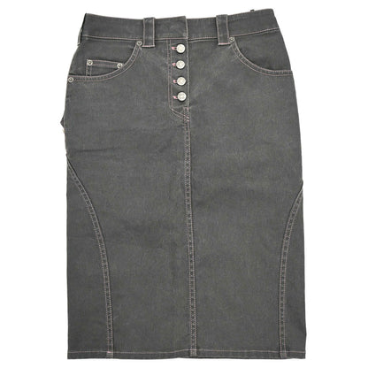 Christian Dior 2003 Denim Skirt Black #36