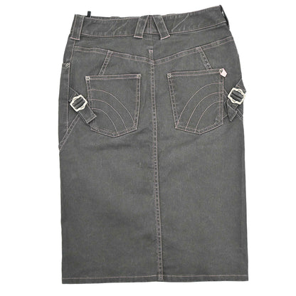 Christian Dior 2003 Denim Skirt Black #36
