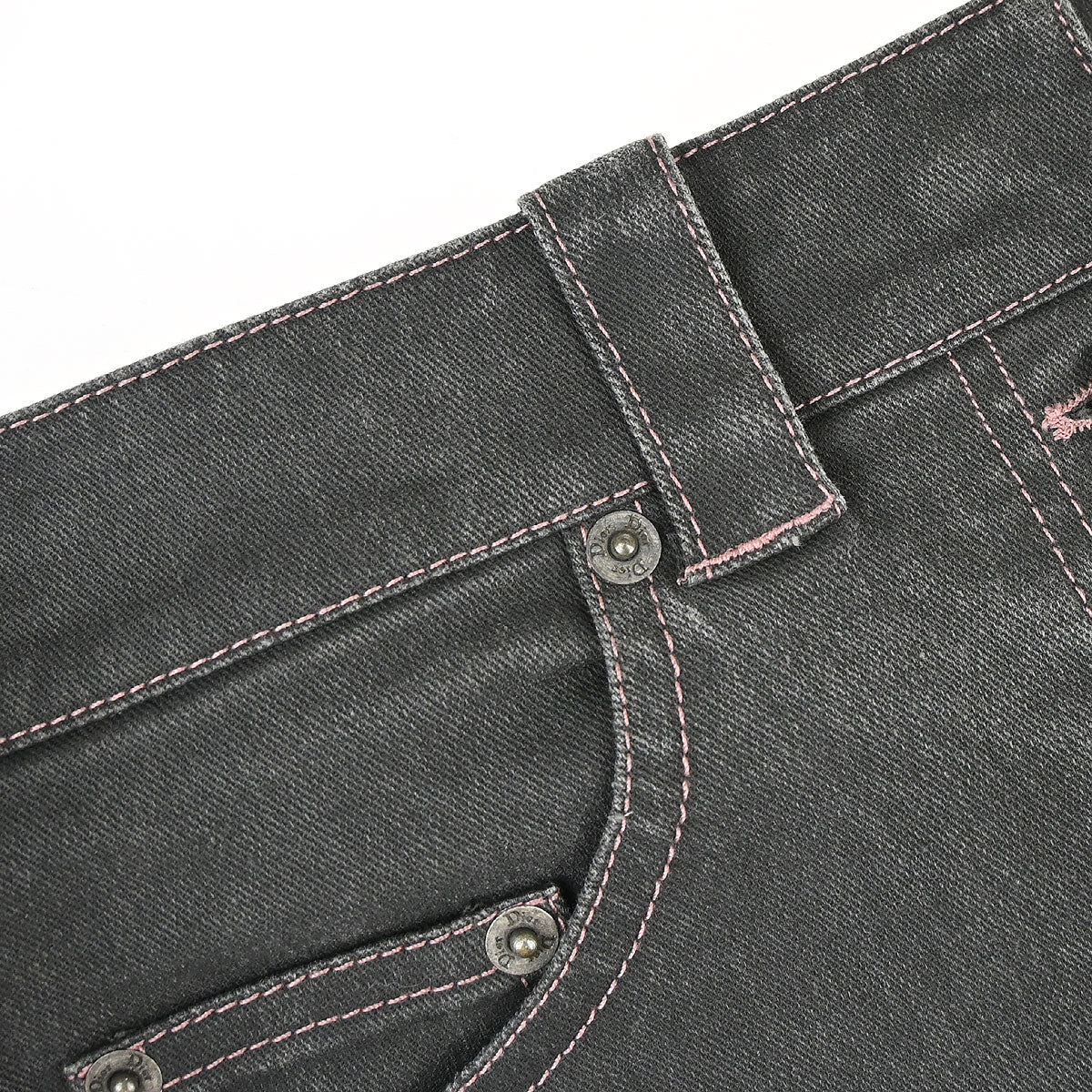 Christian Dior 2003 Denim Skirt Black #36