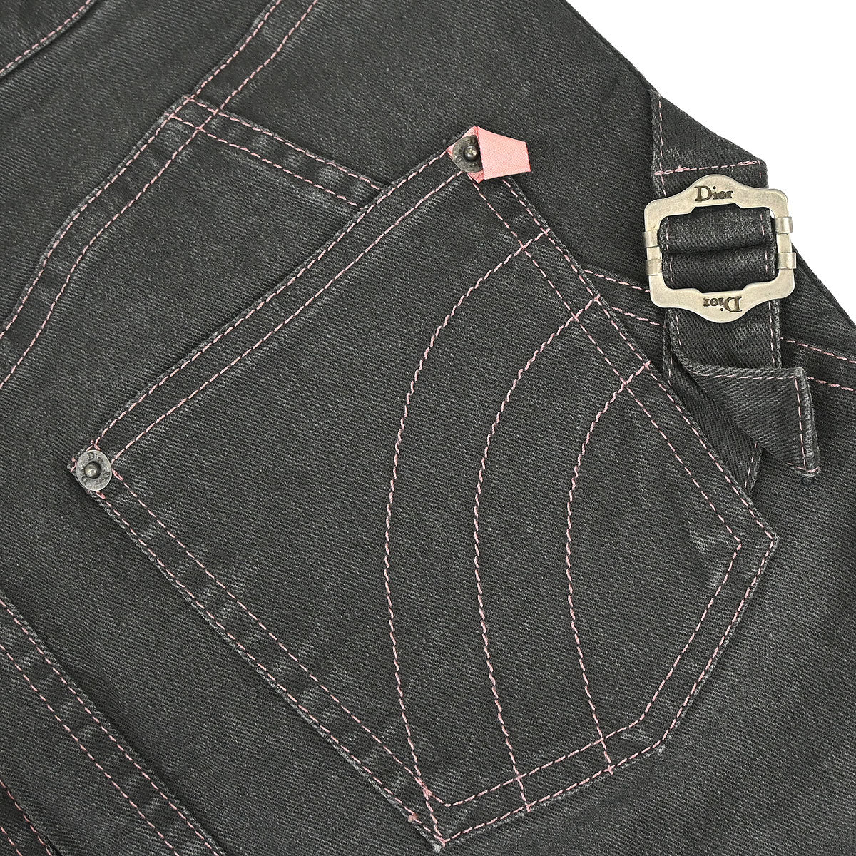 Christian Dior 2003 Denim Skirt Black #36