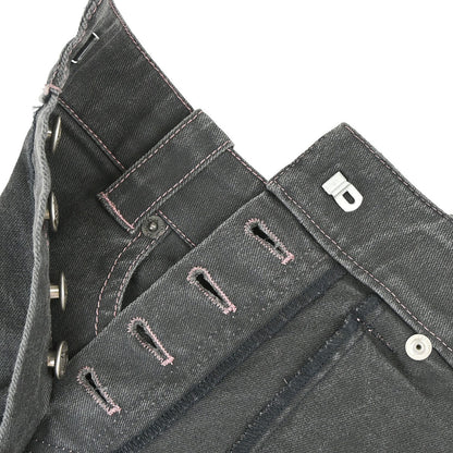 Christian Dior 2003 Denim Skirt Black #36