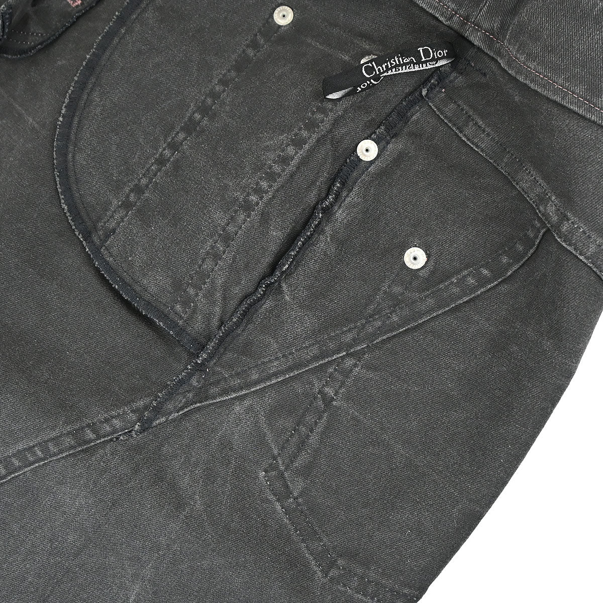 Christian Dior 2003 Denim Skirt Black #36