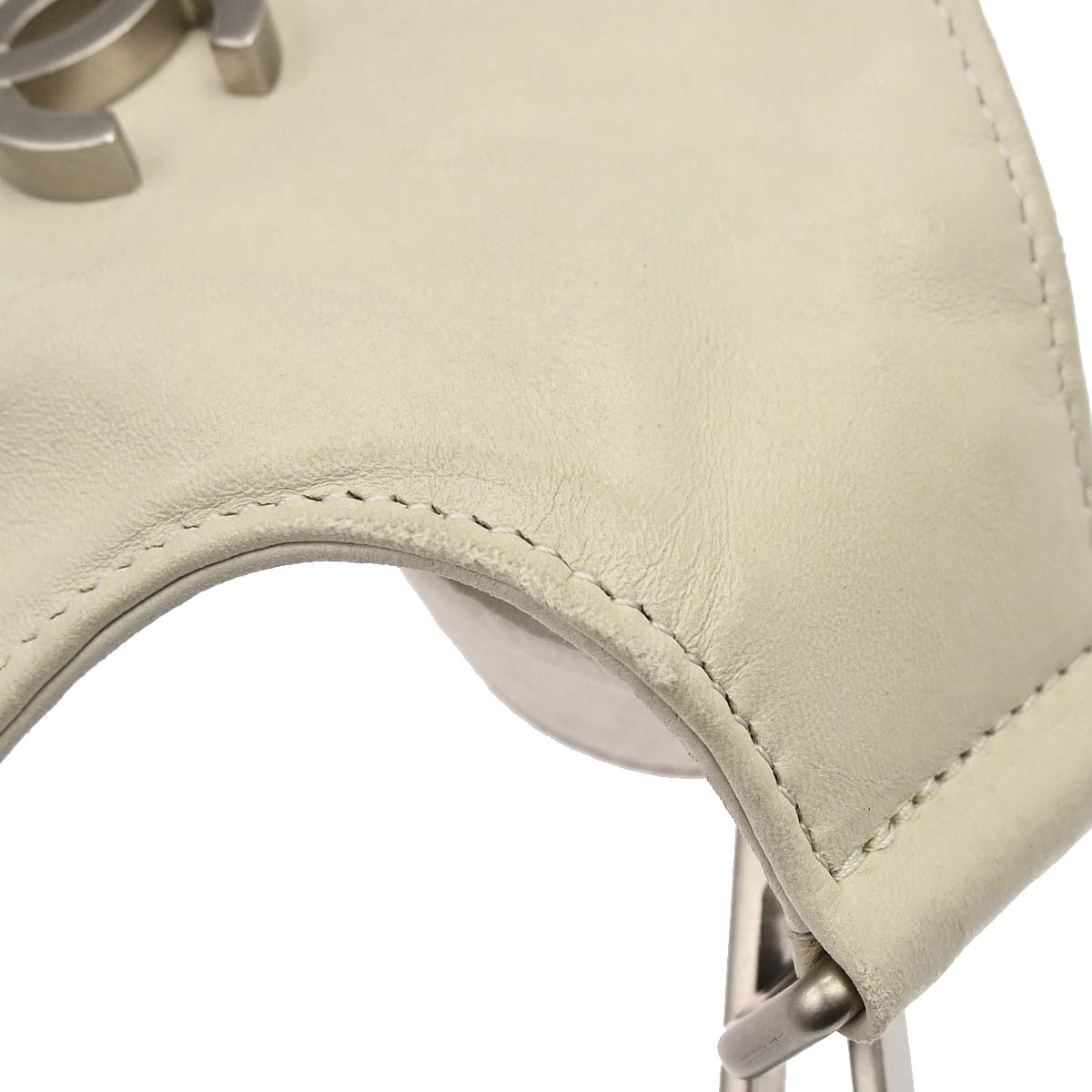Chanel White Lambskin Jacket Bag Body Bag