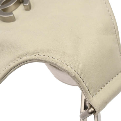 Chanel White Lambskin Jacket Bag Body Bag
