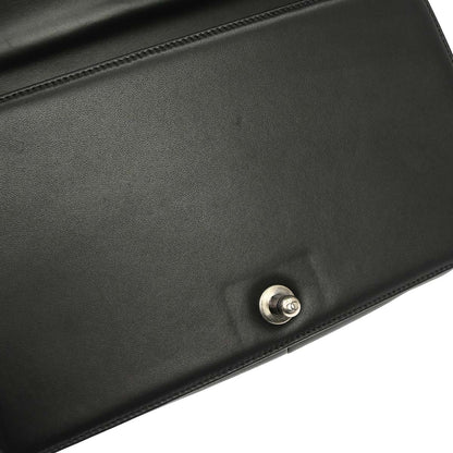 Boy Chanel 2014-2015 Black Lambskin Medium Shoulder Bag