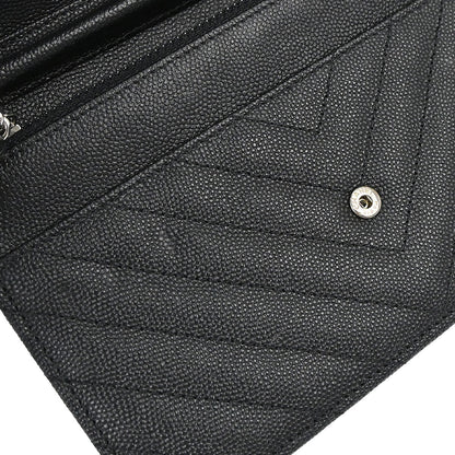 Chanel 2018 Black Caviar Skin Classic WOC Wallet on Chain Bag