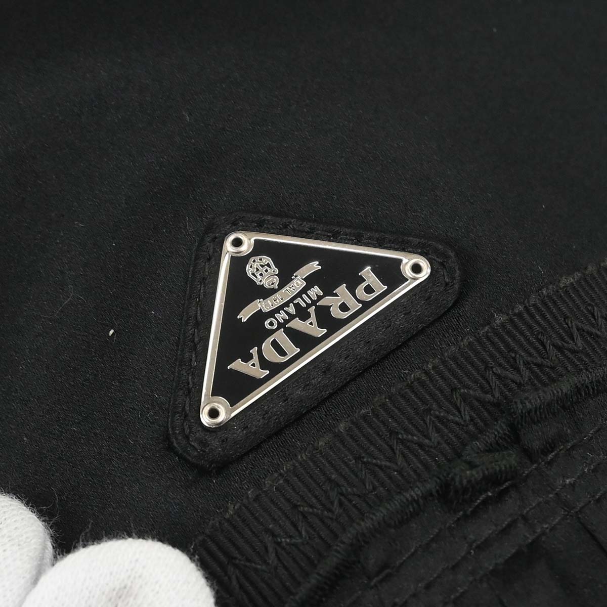 Prada Black Nylon Handbag