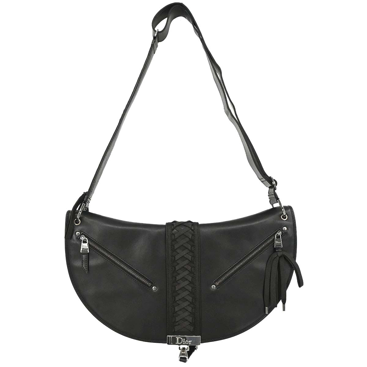 Christian Dior Black Admit It Corset Bag Shoulder Bag