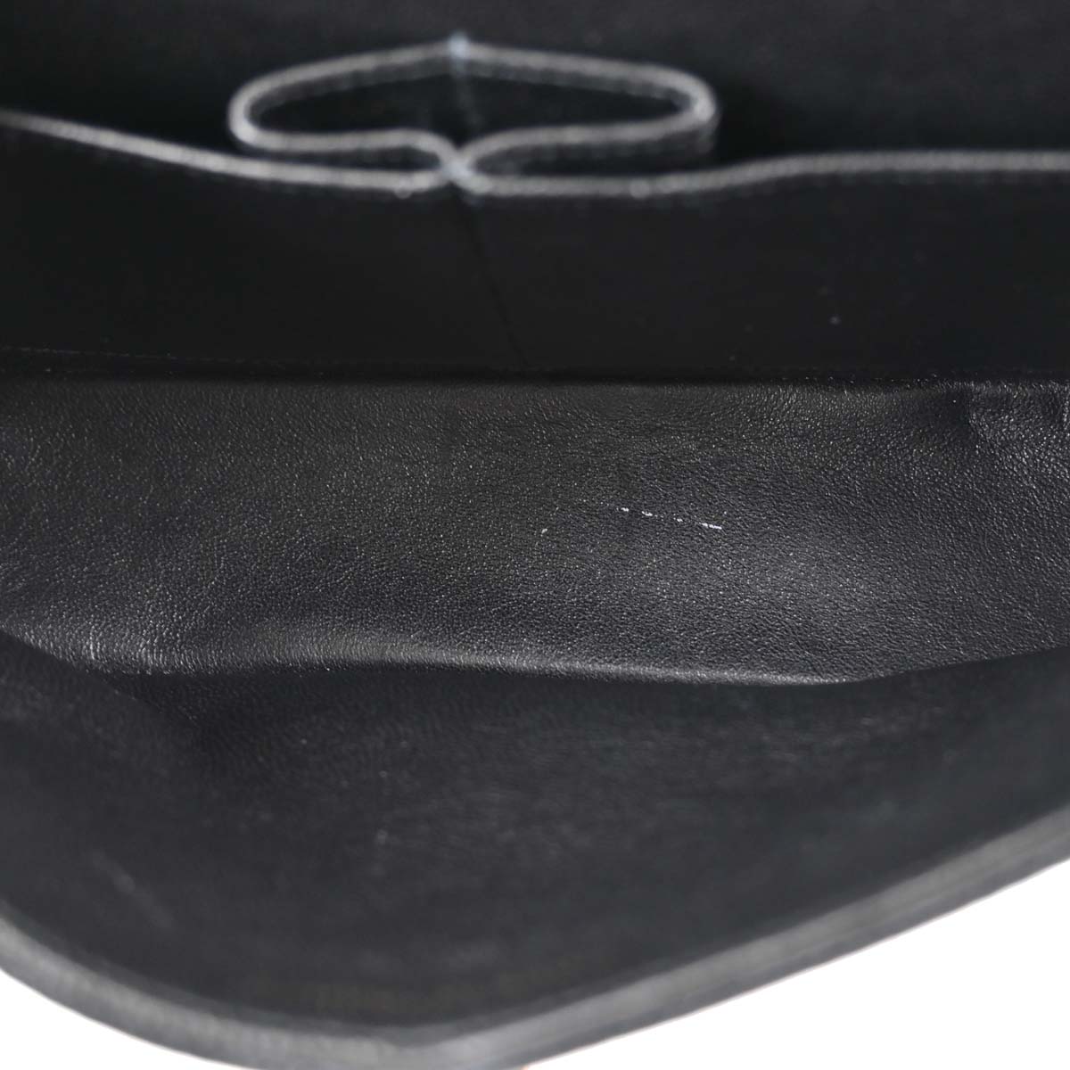 Chanel 1997-1999 Black Caviar Skin Small Classic Double Flap Shoulder Bag