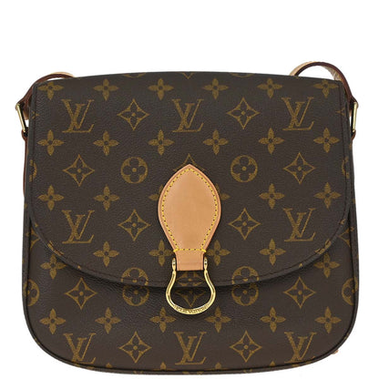 Louis Vuitton Monogram Saint Cloud GM Shoulder Bag M51242