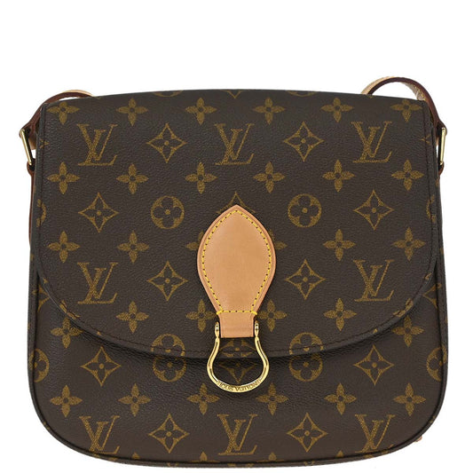 Louis Vuitton Monogram Saint Cloud GM Shoulder Bag M51242