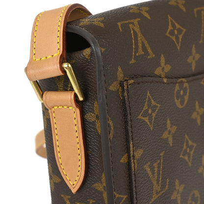 Louis Vuitton Monogram Saint Cloud GM Shoulder Bag M51242