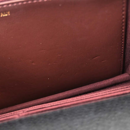 Chanel 2019 Black Caviar Skin Classic WOC Wallet on Chain Bag