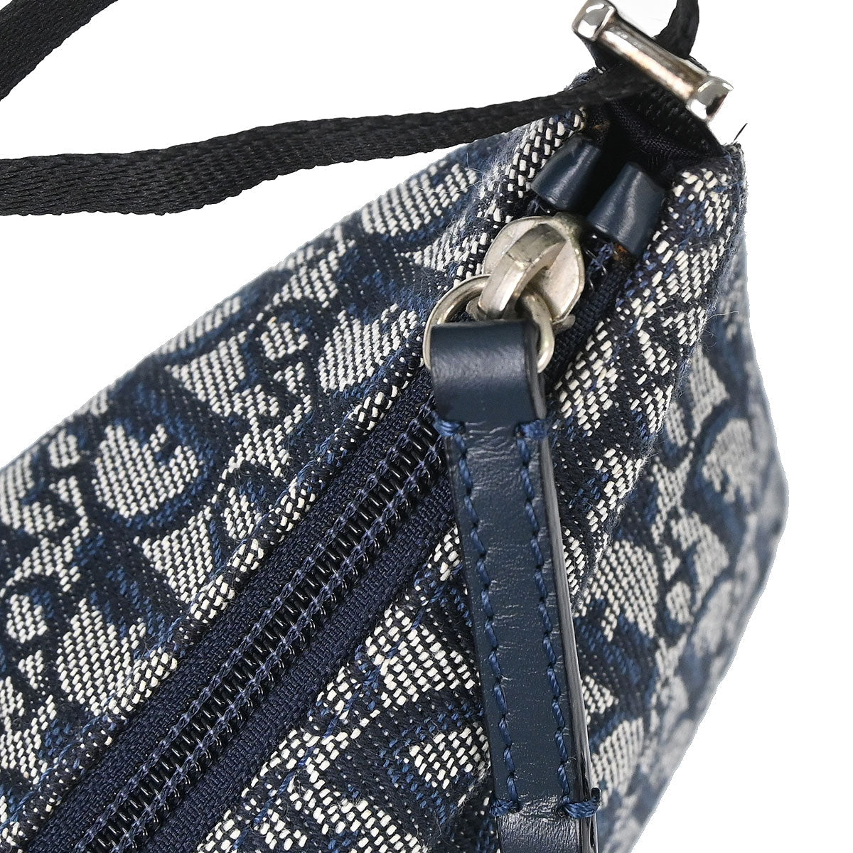 Christian Dior Navy Trotter Handbag