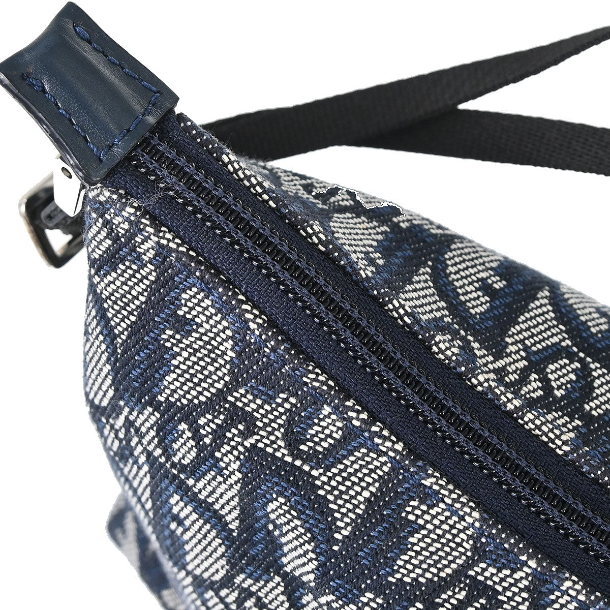 Christian Dior Navy Trotter Handbag