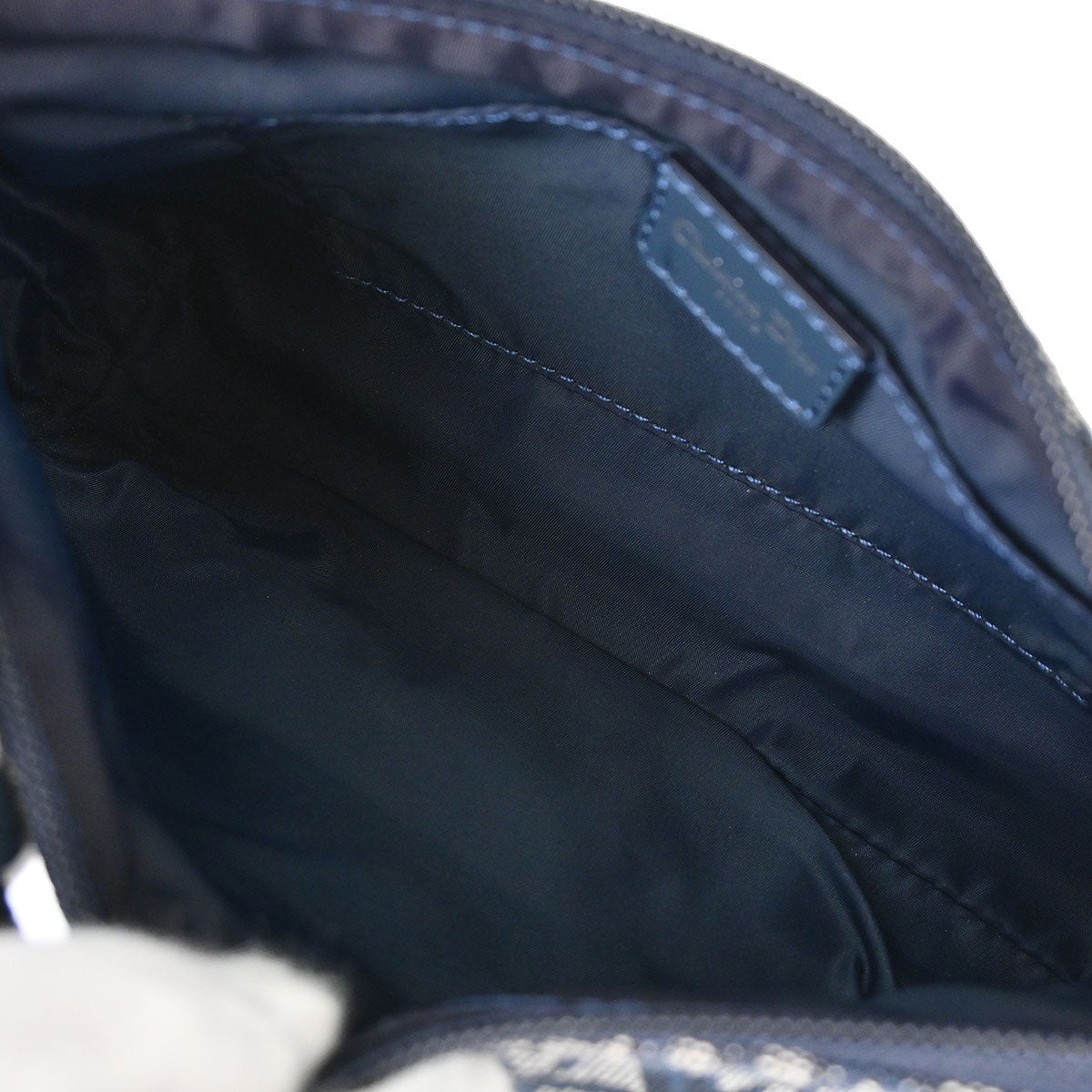 Christian Dior Navy Trotter Handbag