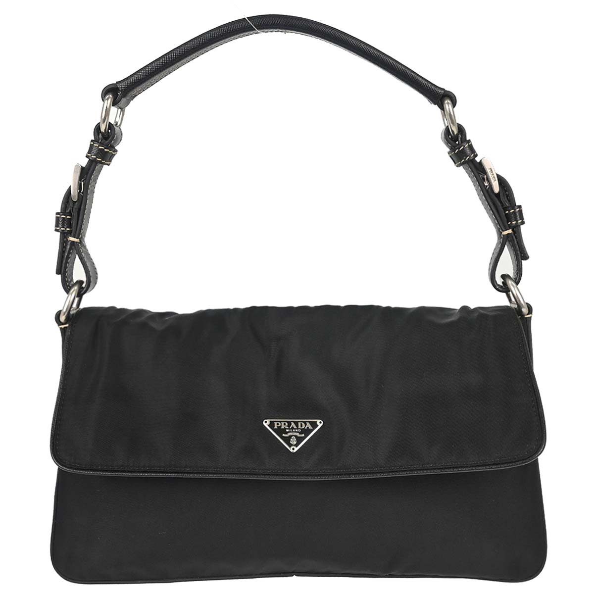 Prada Black Nylon Handbag