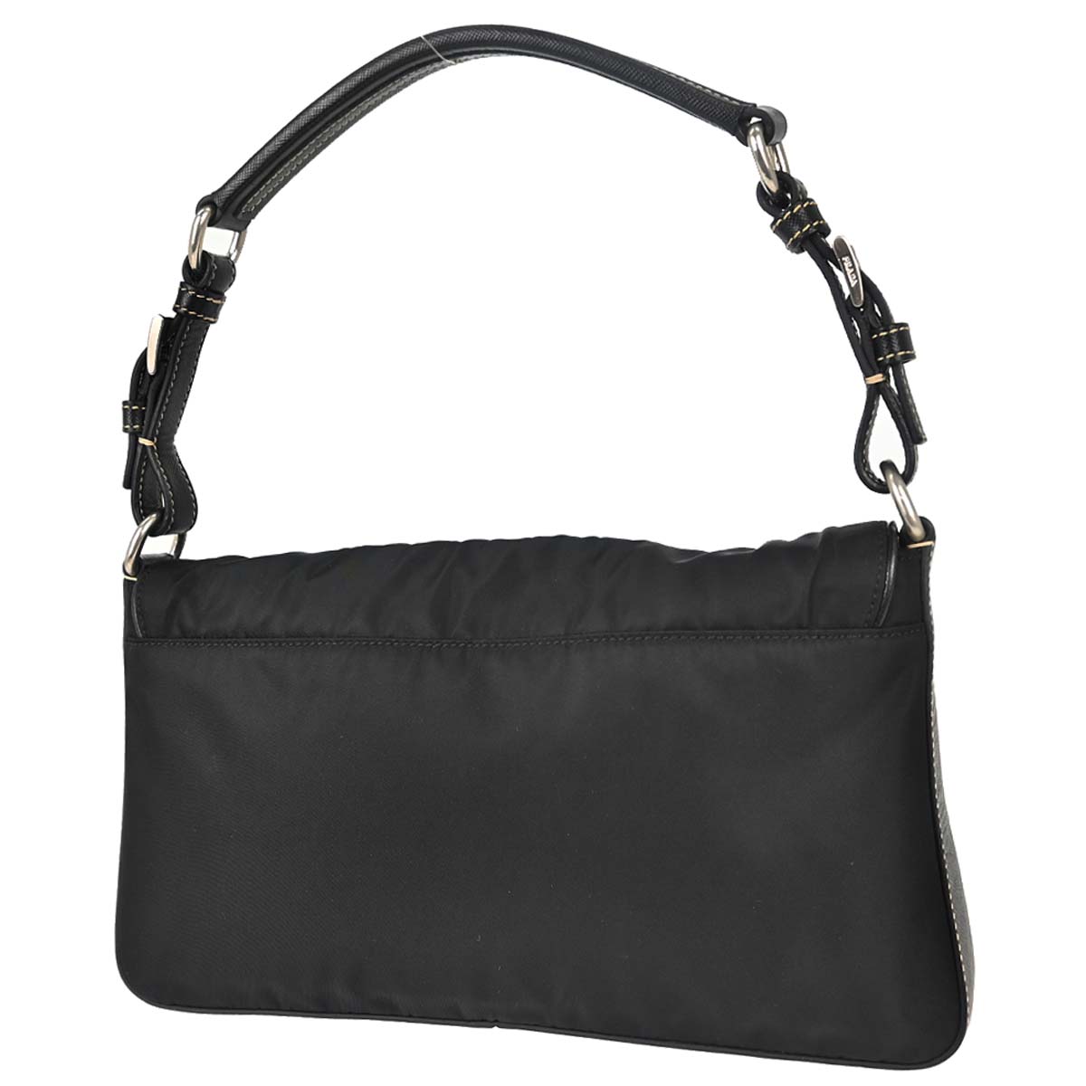 Prada Black Nylon Handbag