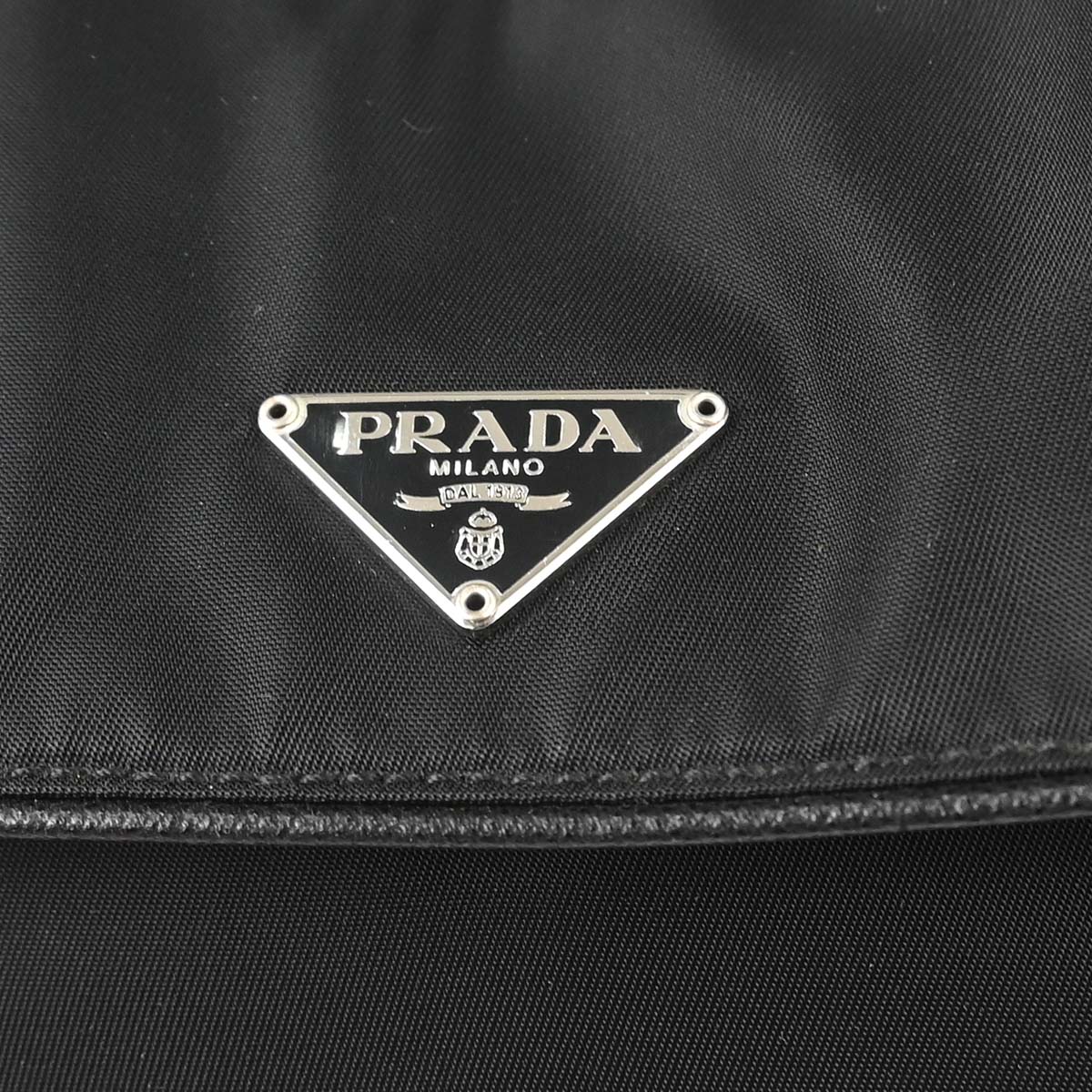 Prada Black Nylon Handbag