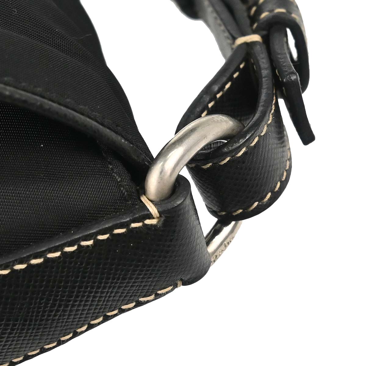 Prada Black Nylon Handbag
