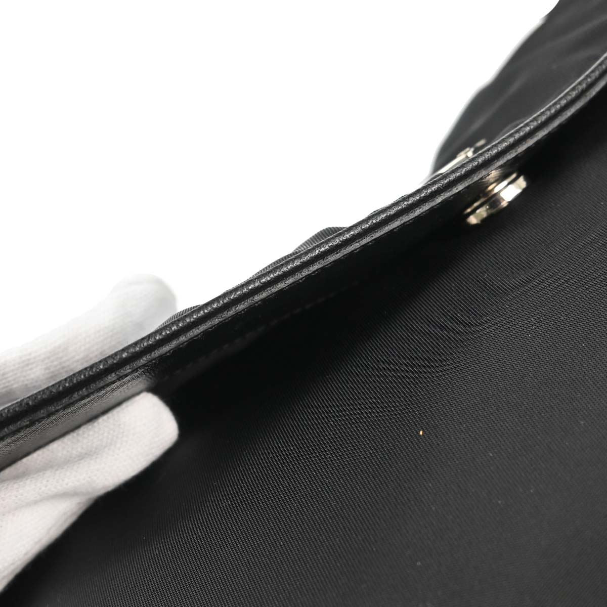 Prada Black Nylon Handbag
