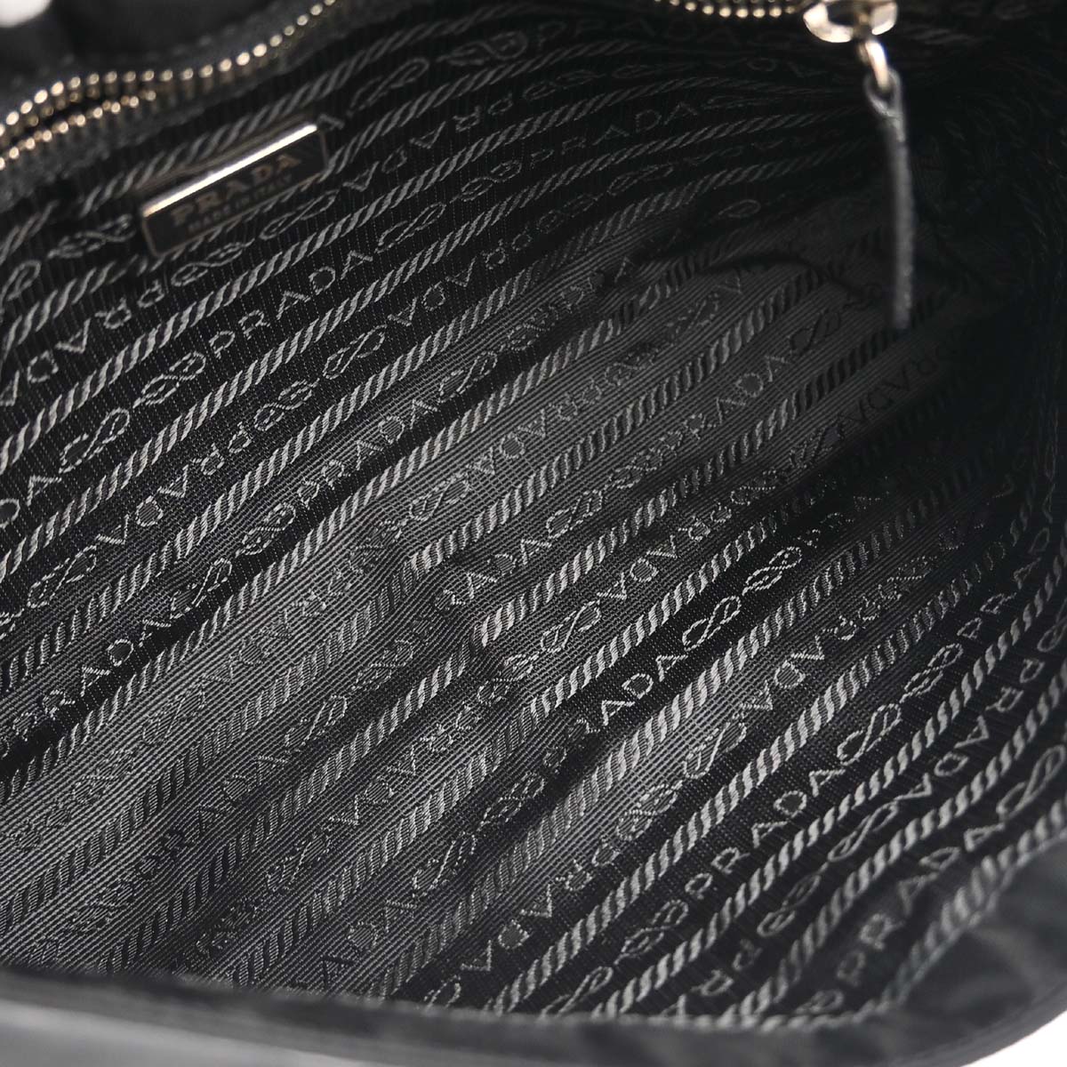 Prada Black Nylon Handbag