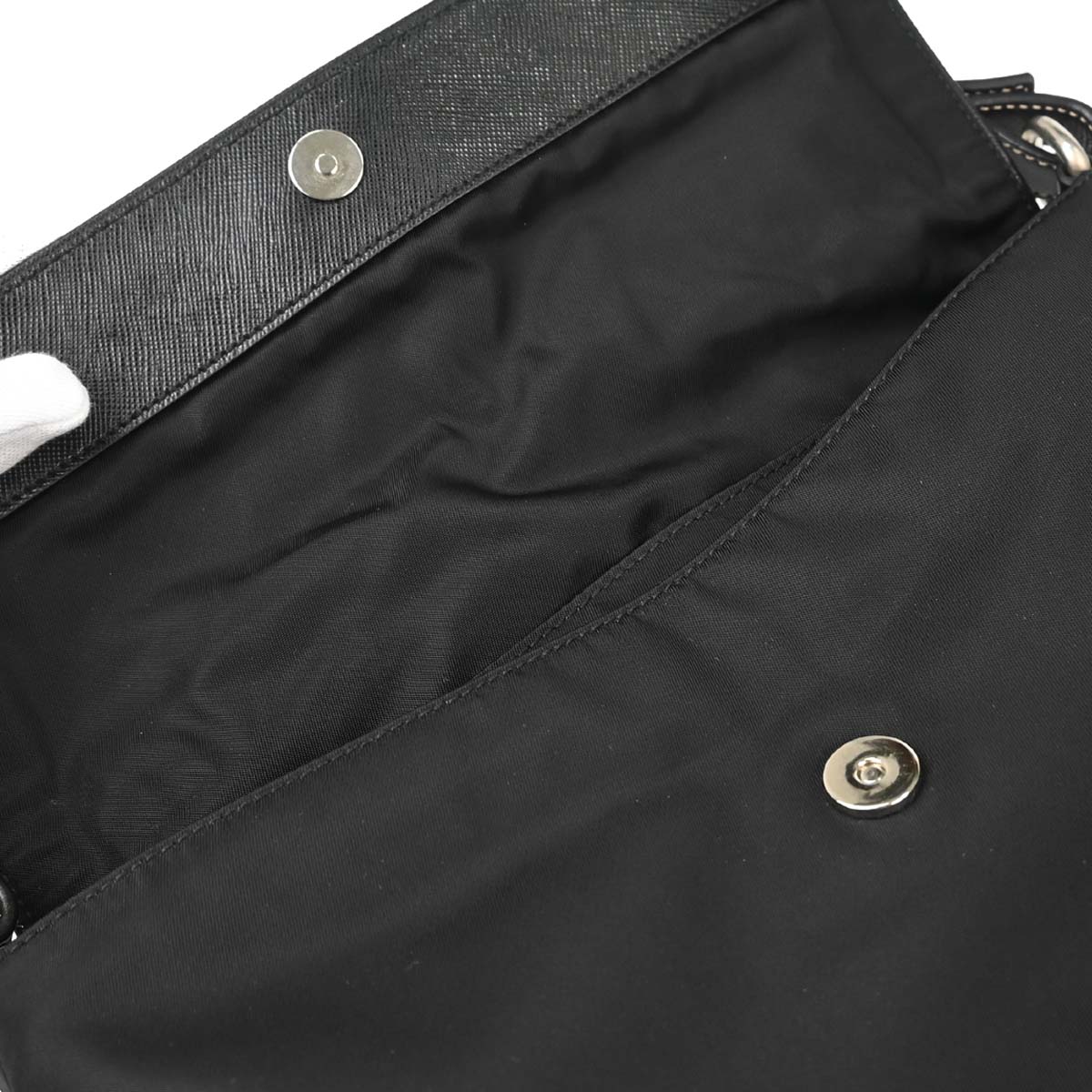 Prada Black Nylon Handbag